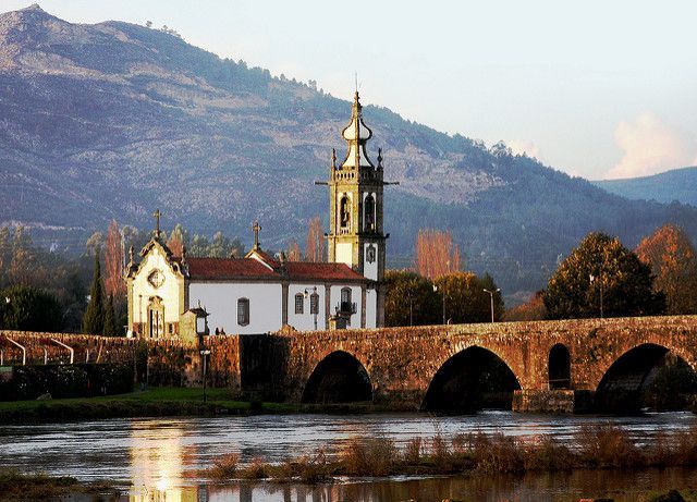 Passeio de bicicleta no Norte de Portugal e região do Minho